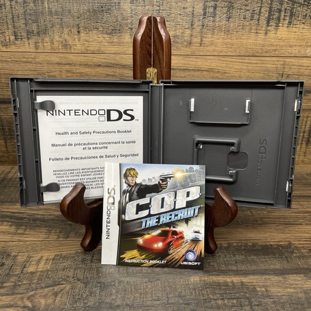 C.O.P.: The Recruit (Nintendo DS, 2009) Case & Manual ONLY - NO GAME